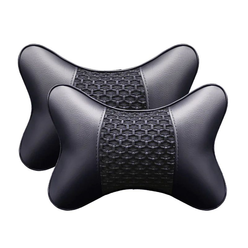 Leather Car Neck Pillow