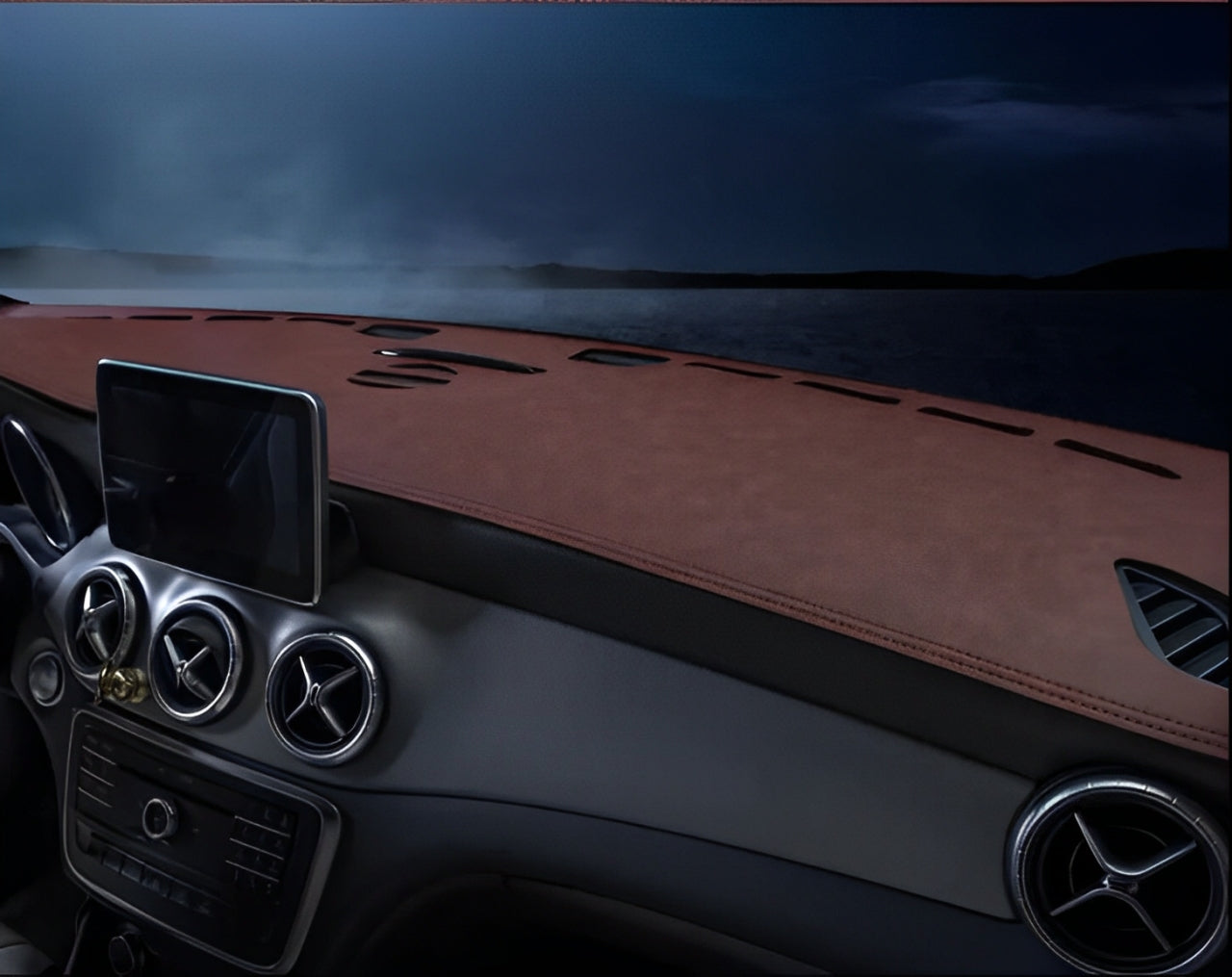 Luxury Dashboard Leather Pad